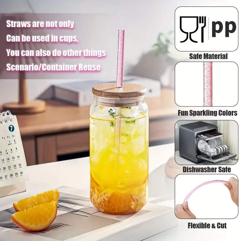 6pcs Reusable Accessories Set for Stanley 40oz/30oz Tumblers - Bow