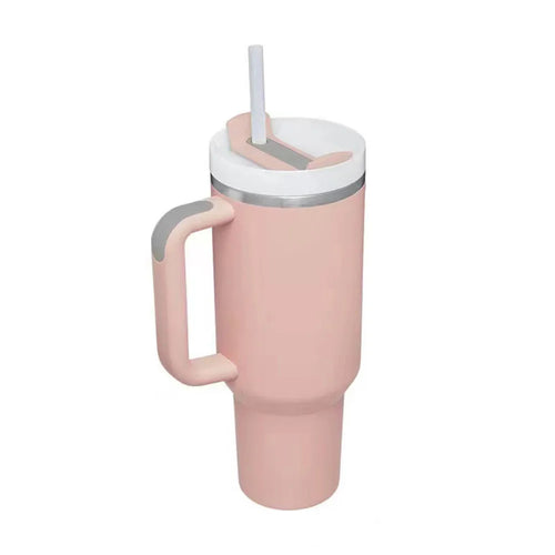 40 oz Tumbler with Handle Lid Straw 40oz Stainless Steel Water Bottle