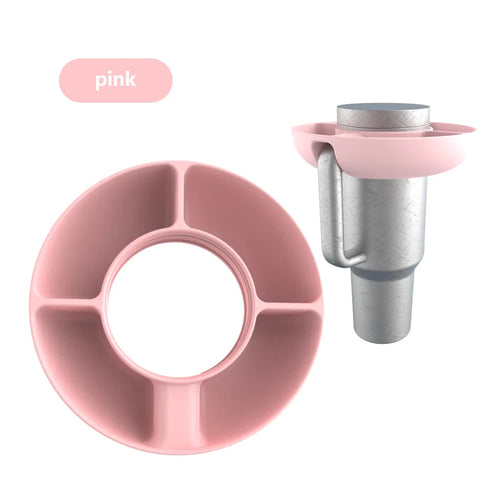 silicone portable flower snack fruit cup bottle fruit dishs tray pan