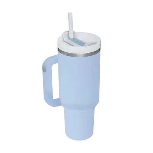 40 oz Tumbler with Handle Lid Straw 40oz Stainless Steel Water Bottle