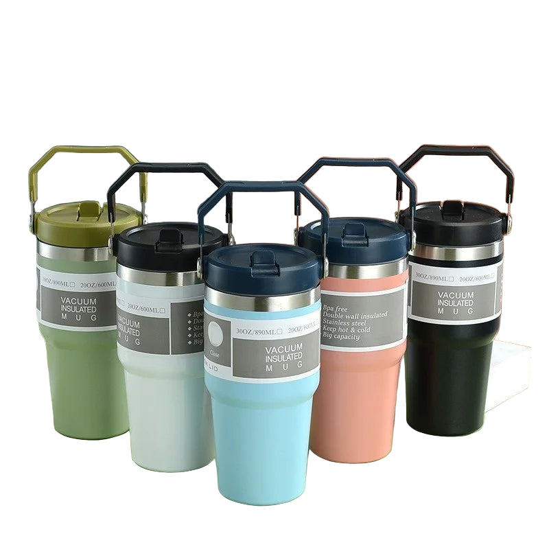 Goah Solid Color Stainless Steel Cup