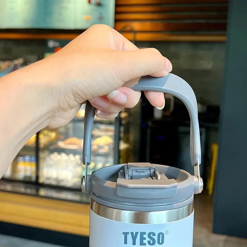 Tyeso's New Coffee Cup With Double-Layer Insulation And Cold