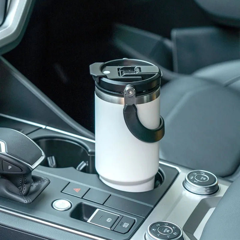 900ML Tyeso Stainless Steel Coffee Cup Cold And Hot Double-layer