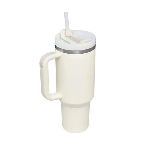 40 oz Tumbler with Handle Lid Straw 40oz Stainless Steel Water Bottle