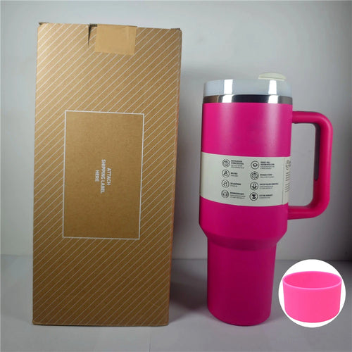 40 Oz Stainless Steel Vacuum Insulated Tumbler Cups With Lids and