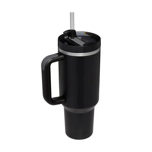 40 oz Tumbler with Handle Lid Straw 40oz Stainless Steel Water Bottle