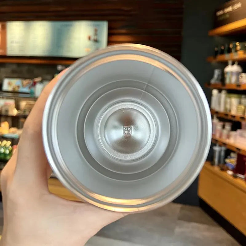 Tyeso's New Coffee Cup With Double-Layer Insulation And Cold