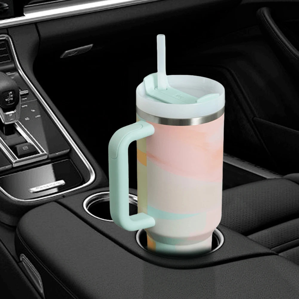 40 Oz Stainless Steel Vacuum Insulated Tumbler Cups With Lids and