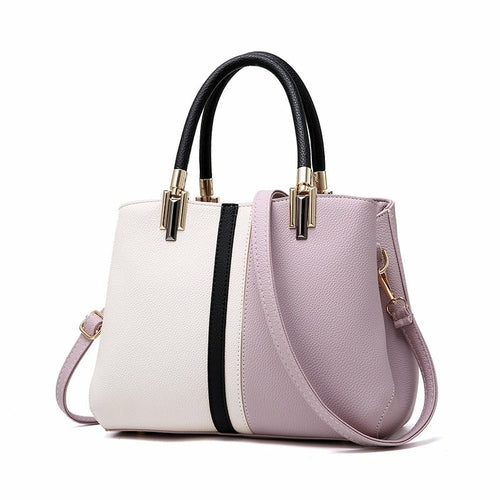 Fashion Leisure Color Contrast Young Lady's Messenger Bag