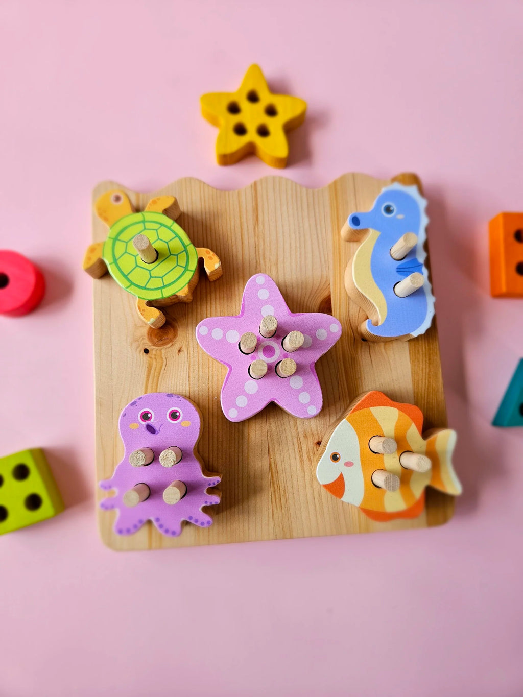 QToys Australia (USA) Sea Animal Shape Puzzle
